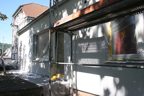 Sanierung des Hinterhauses des Betreuten Wohnen e.V. im Jahr 2016